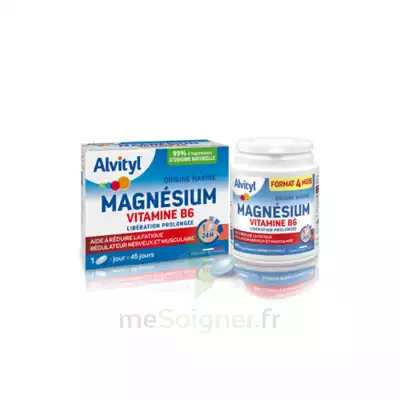 Alvityl Magnésium Vitamine B6 Libération Prolongée Comprimés Lp B/45 à Le Mans